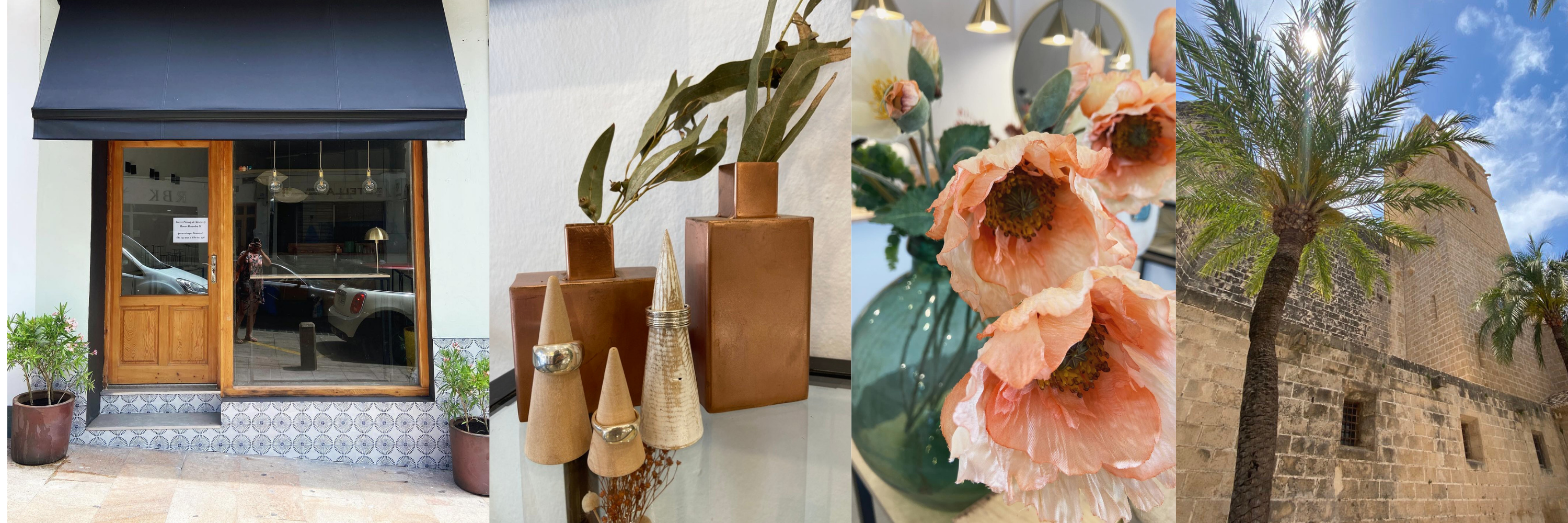 Nina Alexandra Jewellery shop and storefront, Javea, Spain.